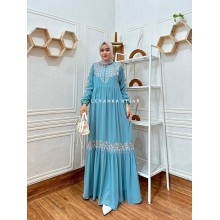 Reyna-009 Gamis Cerutty Babydoll Bordir